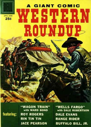 Western Roundup #22 FN; Dell | April 1958 Roy Rogers - we combin shipping - Bild 1 von 1