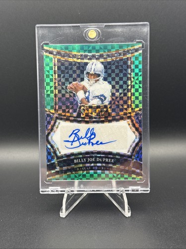 2024 Panini Select Signatures Billy Joe Dupree #SP-BJD Green Prizm 5/5 (AU) - Picture 1 of 4