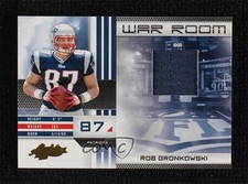2010 Absolute Memorabilia War Room Materials /250 Rob Gronkowski #4 Rookie RC