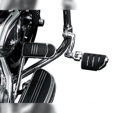 Kuryakyn 7555 Longhorn Offset Dually w/ Trident Pegs & 1-1/4in. Magnum Quick