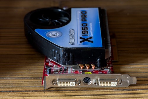 PowerColor Ati Radeon X1950 Pro | AGP VGA Card | 256MB RAM - Working - Afbeelding 4 van 4