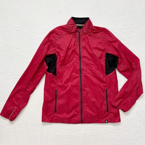 Smartwool Herren Merino Sport UltraLight Jacke, rot / schwarz - Bild 2 von 7