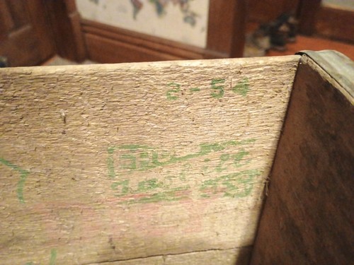 Vintage CANADA DRY Ginger Ale Wooden Crate Bottle Box 2 - 1954 - Picture 10 of 10