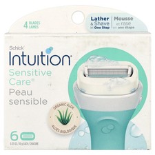Intuition®, Sensitive Care, Replacement Cartridges, 6 Cartridges