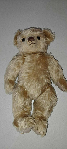 HERMOSO OSO DE PELUCHE 18" MOHAIR GROWLER MERRYOUGHT RUBIO PUNTA PIEL 248/1.000 - Imagen 4 de 9