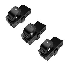 3pcs Power Window Switch Passenger Front Right, Rear Left Passenger Switch 3PCS
