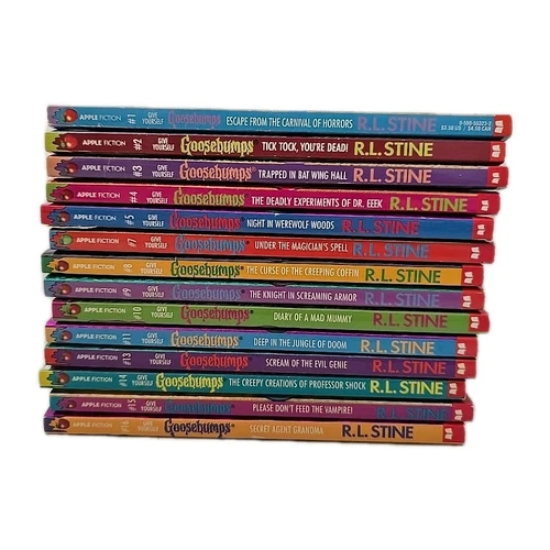R.L. Stine Give Yourself Goosebumps Reader Beware You Choose The Scare Book Set