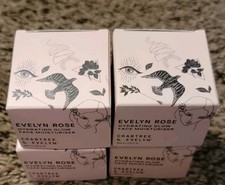 CRABTREE  EVELYN EVELYN ROSE Hydrating Glow Face Moisturiser 0.33oz Lot Of 4