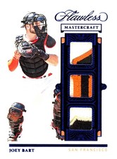 2021 Flawless Mastercraft Sapphire Joey Bart Patches 10/15 #MC-JB