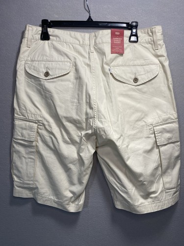 Levi's Carrier Cargo Shorts Khaki Size 32 NWT MSRP $50 - Bild 4 von 9
