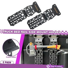 Truck Bed Rail Mount Holder Fit For Jeep Gladiator Jt 2020-2026 Bed Rail