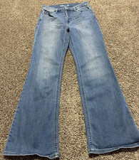 Old Navy High Rise Flare Women's Jeans Size 8 Blue Flex Stretch Denim