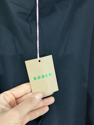 Neu mit Etikett Boden Gr. 8 schwarze Seitenstreifen Pull-On Hosen Pants Arbeit Akademie Schlankmacher - Bild 5 von 10