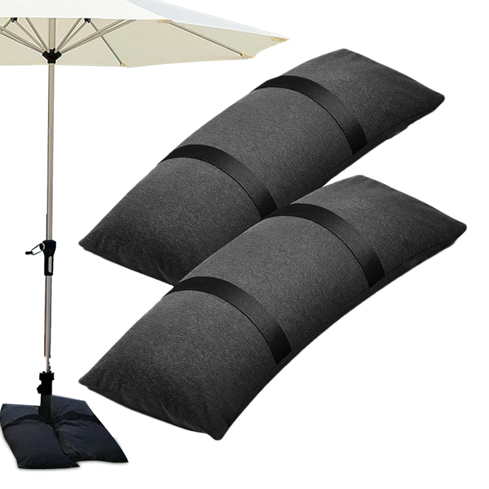 Bolsa de arena de contrapeso de 2 piezas bolsa de arena para estudio fotográfico soporte de luz brazo de pluma Foto 2 de 4