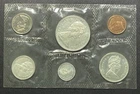 Canada 1967 Six Coin Set: Total ASW: 1.1 Oz