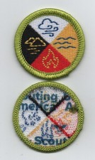 American Indian Culture Merit Badge, Type M, "Scouting America"  Back (NEW 2026)