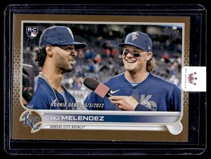 2022 Topps Update Gold MJ Melendez 1776/2022 Kansas City Royals #US73