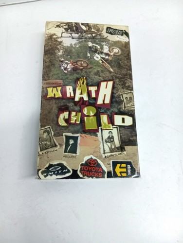 Fox Presents Wrath Child Vintage 1996 VHS Tape A Troy Adamitis Film Fox Racing - Picture 1 of 6