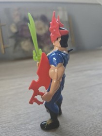 Figura de acción Double Dragon Billy Lee 1993 completa NES Tyco ¡De colección como nueva!