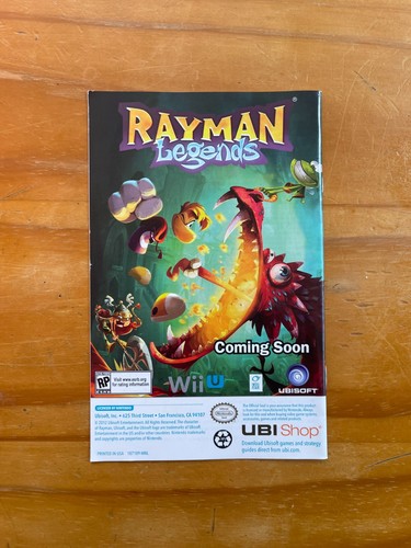 ESPN Sports Connection Nintendo Wii U Instruction Manual ONLY OEM Booklet - Picture 2 of 5