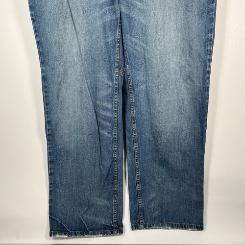Sean John Denim Jeans Men’s 34x32 Wide Leg Y2K Baggy Distressed 90s Hip Hop    F - Picture 9 of 14