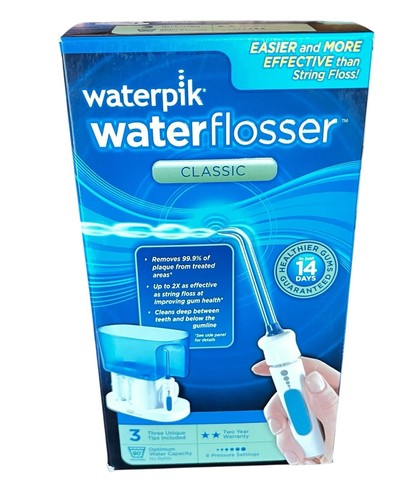 Waterpik Classic Zahnseide WP-60W - 6 Druckstufen - Brandneu Versiegelt