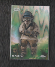 2025 Topps Chrome Star Wars Bazil Debut Ray Wave REF