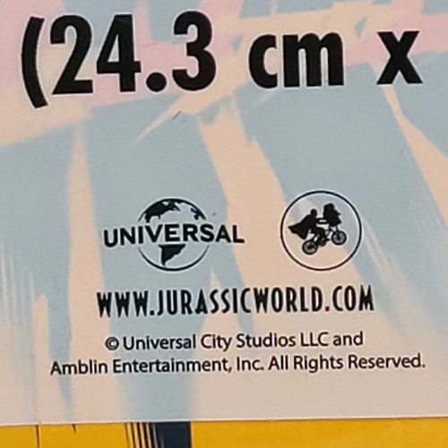 New Sealed 2024 2pk Jurassic Park Folders Dinosaurs Prehistoric Universal School - Picture 10 of 11