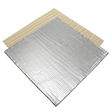 2pcs 3D Printer Accessories Heated Bed Insulation 220x220x8mm: Ender 3 V2 S1