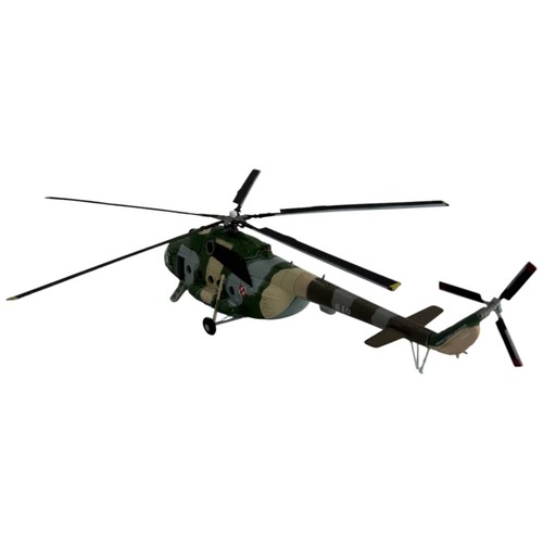 Mil Mi-8T Hip-C Flugzeug Modellflugzeug Spielzeug Geschenk - Maßstab 1:72 - Bild 4 von 4