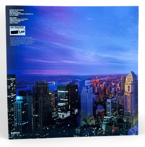 Oasis Standing On the Shoulder of Giants Blue Splatter Blood IN HAND - Picture 3 of 5