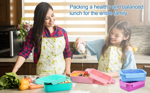 erci Classic Bento Lunch Box for Adult & Older Kids - Leakpoof - Picture 3 of 73