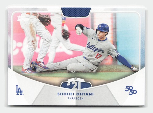 2024 Topps 50/50: Shohei Ohtani - Shohei Ohtani #49 - Foto 1 di 2