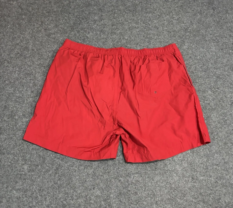 Polo Ralph Lauren Swim Trunks Mens Size 1XB  Red Pony Mesh Lined Drawstring - Image 2 of 4