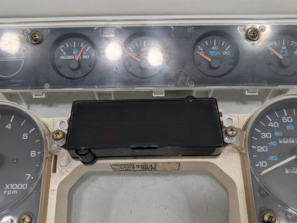 Jeep YJ Speedometer Tachometer Gauge Cluster 92-95 Wrangler Dash Gage - UNTESTED - Image 4 of 4