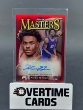 2023-24 Topps Finest - Masters Autographs Kobe Brown #MA-KBR Red Refractor /5 