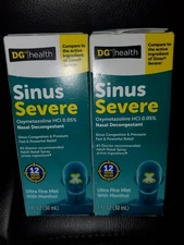 Sinus Severe Sinus Decongestant Spray Dg Health X2