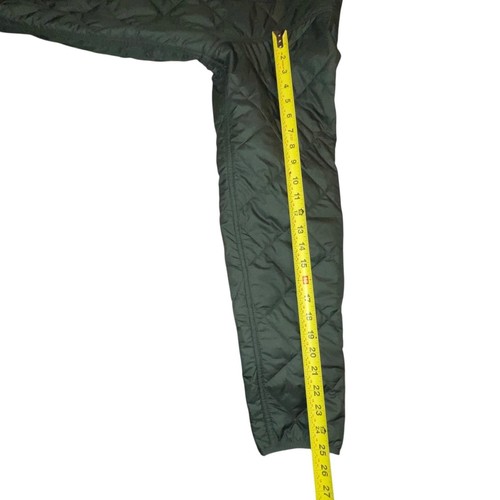 Chaqueta con Capucha Patagonia Para Hombre Acolchada Diamante Bomber Verde Talla Grande Exterior - Imagen 6 de 11