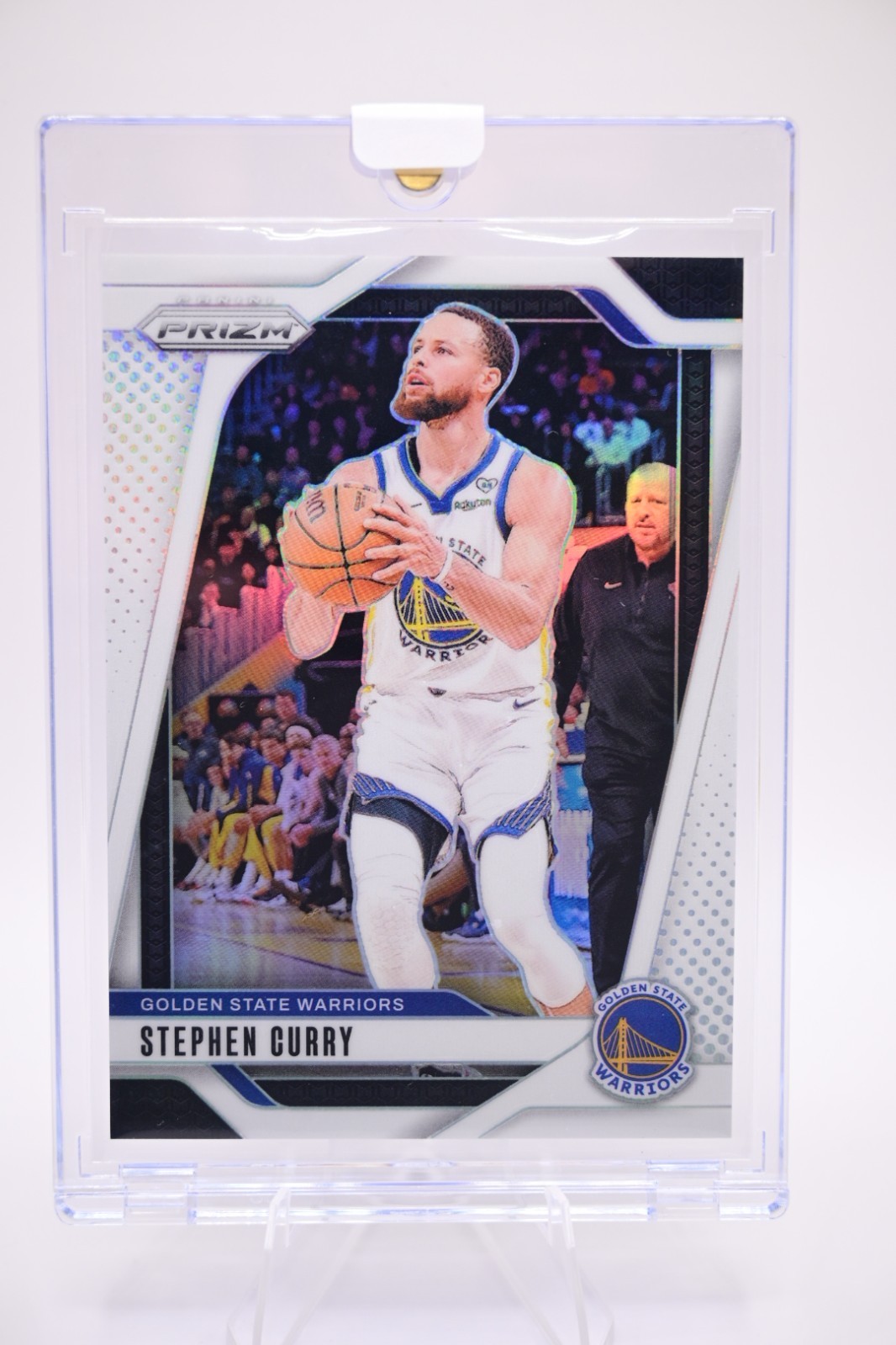 2024-25 Prizm Stephen Curry White /175 #134