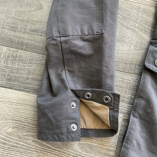 Flint and Tinder Pack Blazer Men’s MEDIUM Graphite Grey Field Utility Jacket - Picture 3 of 14