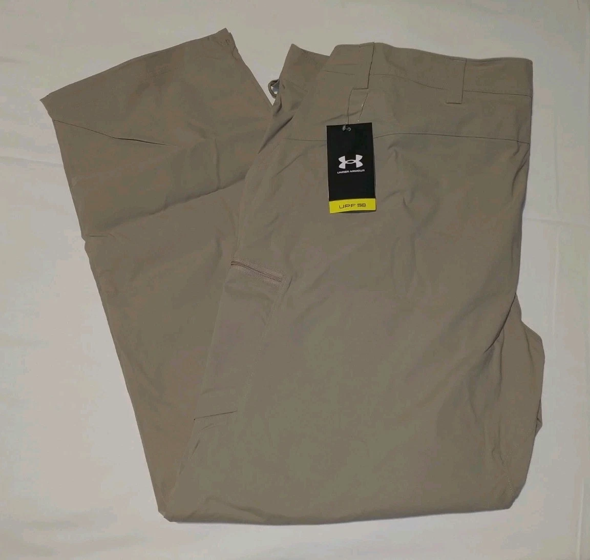 Under Armour Men Fish Hunter 2.0 Pant 42x32 Taupe Dusk