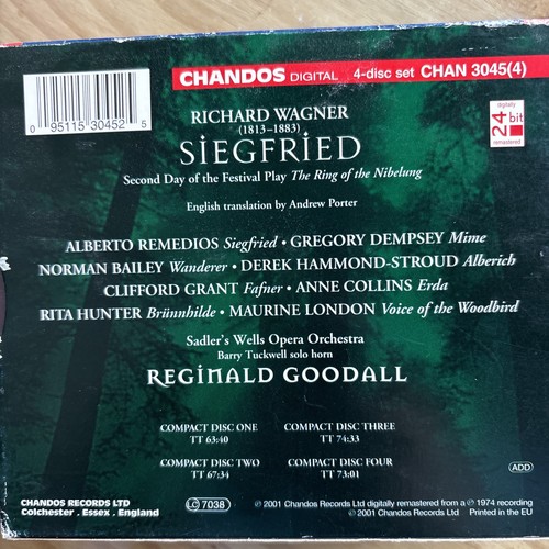 Richard Wagner Siegfried (4 CD) Album - Bild 3 von 4