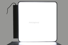 LED Leuchtkasten 700 x 700 mm  zweiseitig Leuchtreklame Lichtwerbung Nasenschild