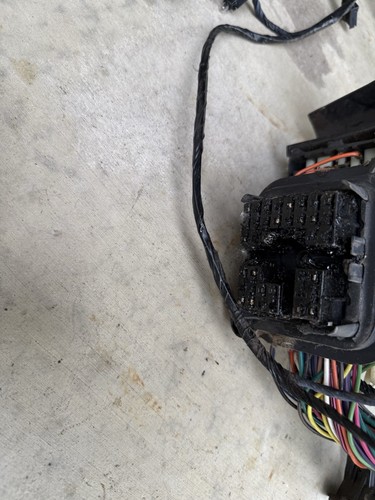 1988-1990 CHEVROLET SILVERADO C/K 1500 PICKUP DASH WIRE HARNESS FUSE BOX - Picture 8 of 10