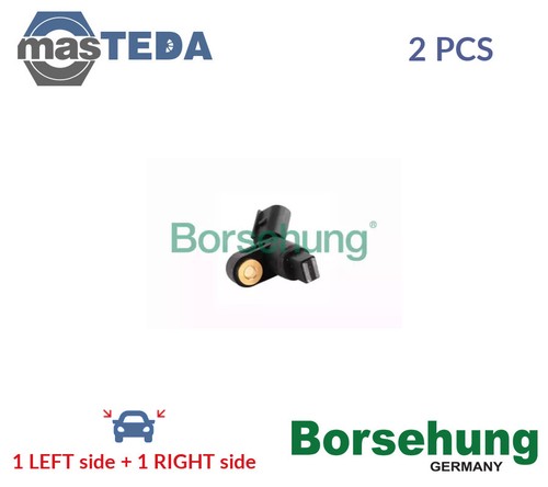 B18285 ABS WHEEL SPEED SENSOR PAIR FRONT BORSEHUNG 2PCS NEW OE REPLACEMENT - Picture 1 of 5