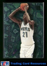 1995-96 Metal #4 Kevin Garnett Tempered Steel
