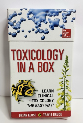 Toxicology in a Box Brian Kloss Travis Bruce Complete - Picture 2 of 3