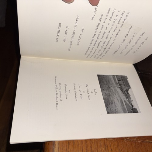 1961 Governor William Bradford Compact Bulletin - Mayflower Cemetery Genealogy - Foto 3 di 5