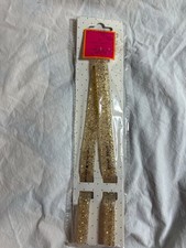 NWT Kate Spade Wink Wink Sunglass Strap Gold Glitter