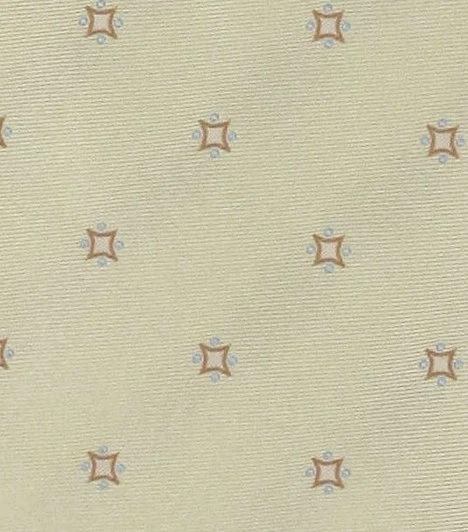 Luigi Borrelli Cream Silk Tie - Image 3 of 4